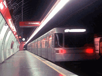 1978, U-Bahn in Wien